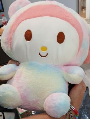 Plush Rainbow Pastel Bear Stuffed Toy - Kids Toys